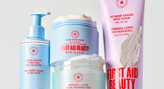 First Aid Beauty deal banner on View Your Deal, 50% off