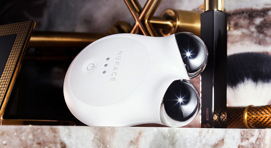NuFACE microcurrent facial toning kit deal banner