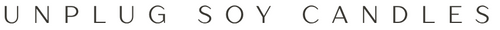 Unplug Soy Candles logo
