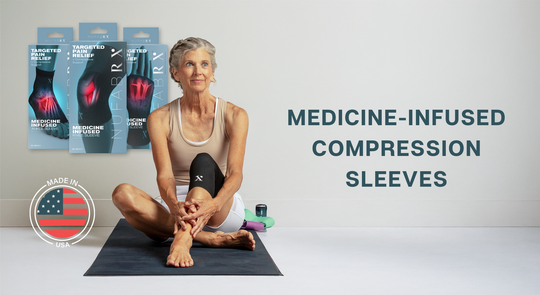 Nufabrx pain relief apparel deal banner
