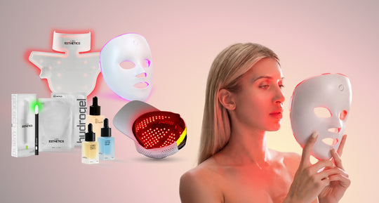 LED Esthetics light therapy device deal banner